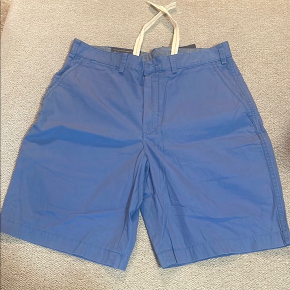 Polo by Ralph Lauren Blue Flat Front Shorts - Picture 2 of 4